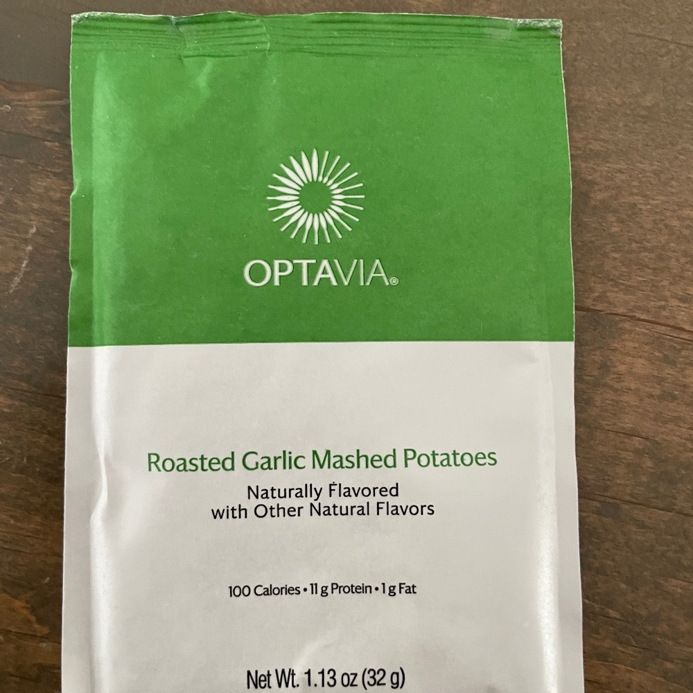 4 Optavia Roasted Garlic Mashed Potatoes